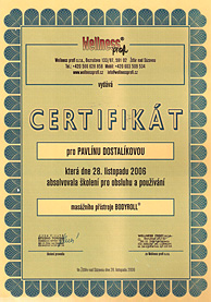 certifikát 019